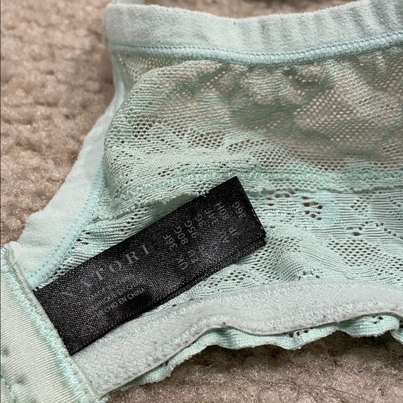 Preowned Natori Elegant Lace Bra light green 36F - Picture 8 of 8